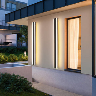 Arisha Modern Linear Außenwandleuchte Metall Acryl Garten Flur-Purlicht