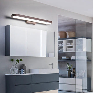 Arisha Modern Wandleuchte Linear, Kaffee, Schlafzimmer/Badezimmer, Metall-Purlicht