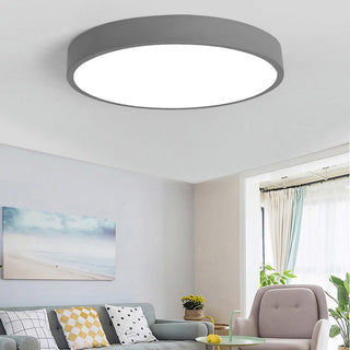 Aria Deckenleuchte Rund, 5 Farben, Modern Wohnzimmer/Schlafzimmer-Purlicht