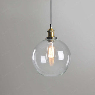 Arisha Vintage Industrie LED Pendelleuchte Esstisch/Küche Glas Metall-Purlicht
