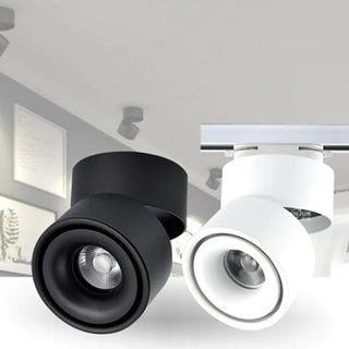 Aim Modern LED Deckenleuchte Schwarz/Weiß Metall Wohnzimmer/Korridor-Purlicht