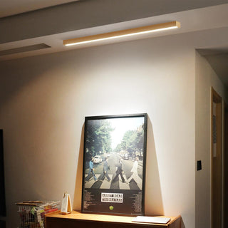 Arisha Modern Linear LED Deckenleuchte Holz Schlaf/Wohnzimmer-Purlicht