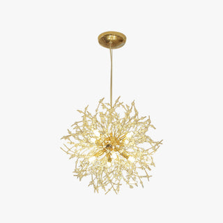 Kristy Pendelleuchte Hängelampe Gold Ess/Wohnzimmer Modern Design LED-Purlicht