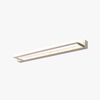 Arisha Rechteckige Spiegelfront LED Wandleuchte Schlafzmmer Metall/Acryl-Purlicht