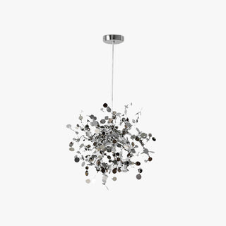 Olivia Morden LED Kronleuchter Gold/Silber Sputnik Ess/Wohnzimmer Metall-Purlicht