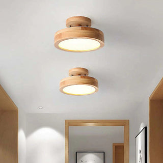 Arisha Modern LED Deckenleuchten 5 Farben Flur Acryl/Holz-Purlicht