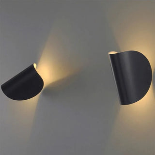 Aria Wandleuchte Innen/Außen Modern Geometrisch LED 4 Farbe 360-drehbar-Purlicht