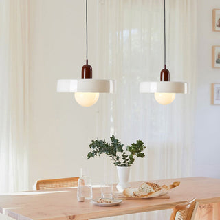 Arisha Pendelleuchte, 9 Farbe, Glas-Purlicht
