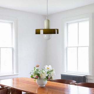 Arisha Pendelleuchte, 9 Farbe, Glas-Purlicht