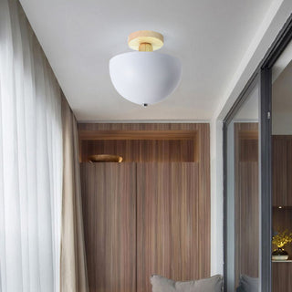 Muto Moderne Deckenleuchte, Weiß, Schale/Kuppel, Schlafzimmer-Purlicht