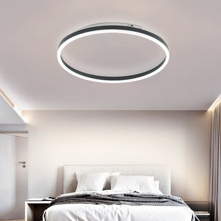 Arisha Deckenleuchte Modern LED Schwarz/Gold Metall Wohnzimmer-Purlicht