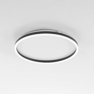 Arisha Deckenleuchte Modern LED Schwarz/Gold Metall Wohnzimmer-Purlicht