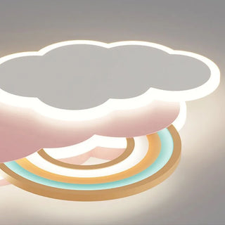 Arisha Modern Design LED Deckenleuchte Wolke Metall Acryl Kinderzimmer Schlafzimmer Wohnzimmer-Purlicht