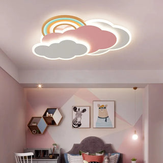 Arisha Modern Design LED Deckenleuchte Wolke Metall Acryl Kinderzimmer Schlafzimmer Wohnzimmer-Purlicht
