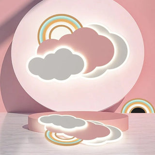 Arisha Modern Design LED Deckenleuchte Wolke Metall Acryl Kinderzimmer Schlafzimmer Wohnzimmer-Purlicht