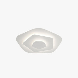 Arisha Deckenleuchte Modern Rund LED Weiß Wohn/Schlafzimmer D50CM-Purlicht