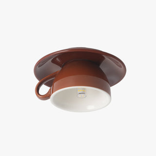 Valentina Modern Deckenleuchte, Blau/Rosa/Gelb, Kaffeetassen, Keramik, Schlafzimmer-Purlicht