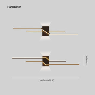 Arisha Minimalist Linear Vanity Wall Light Bathroom-Purlicht