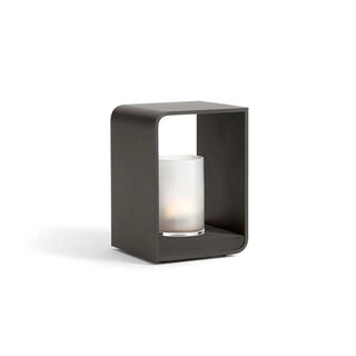 Ray Außenstehleuchte Minimalistisch Quadrat LED Metall Garten Flur-Purlicht