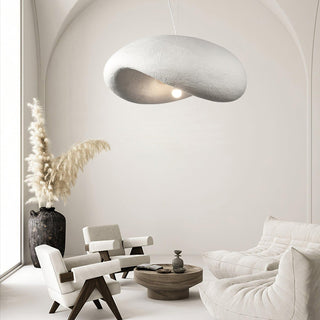 Avi Modern Pendelleuchte Wolken, Weiß, Schlafzimmer-Purlicht