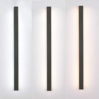 Ray Moderne Linear Außenwandleuchte Metall Acryl Garten Flur-Purlicht
