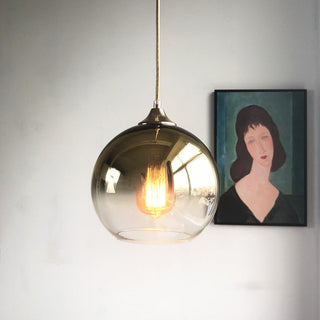 Arisha Modern Kugel LED Pendelleuchte Gold/Silber/Roségold Esszimmer Metall Glas-Purlicht