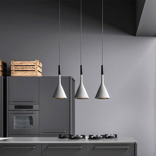 Valentina Modern LED Pendelleuchte Schwarz/Blau/Grün/Rosa/Rot/Weiß/Gelb/Grau Esszimmer/Restaurant Metall-Purlicht