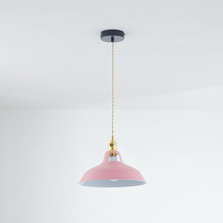 Valentina Industriell LED Pendelleuchte Metall Glas Sieben Farben Wohnzimmer Schlafzimmer-Purlicht