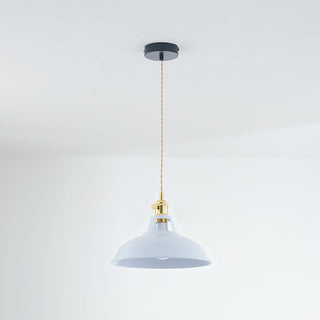 Valentina Industriell LED Pendelleuchte Metall Glas Sieben Farben Wohnzimmer Schlafzimmer-Purlicht