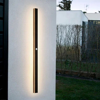 Arisha Minimalistische Wasserdichte LED Außenwandleuchte Schwarz Garten Korridor-Purlicht