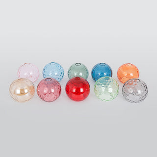 Aria Design LED Bunte Pendelleuchte Glaskugel 1 Flammig Esstisch-Purlicht