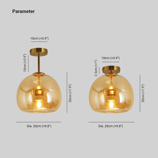 Valentina Deckenleuchte Pendelleuchte Modern Glas-Purlicht