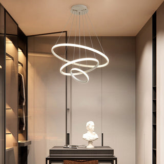 Arisha Pendelleuchte Modern Ring LED Ess/Schlaf/Wohnzimmer-Purlicht