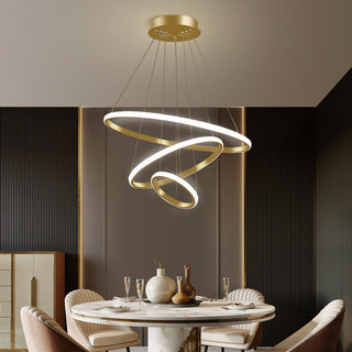 Arisha Pendelleuchte Modern Ring LED Ess/Schlaf/Wohnzimmer-Purlicht