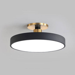Valentina Modern LED Deckenleuchte Schwarz Schlafzimmer/Arbeitszimmer-Purlicht