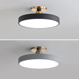 Valentina Modern LED Deckenleuchte Schwarz Schlafzimmer/Arbeitszimmer-Purlicht