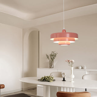 Aria Pendelleuchte Orange/Grün/Weiß Modern LED Wohnzimmer-Purlicht