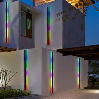 Arisha Modern Linear Außenwandleuchte Metall Acryl Garten Flur-Purlicht