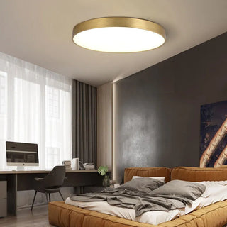 Arisha Modern Rund LED Deckenleuchte Metall Schlafzimmer Wohnzimmer Flur-Purlicht