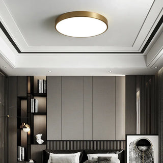 Arisha Modern Rund LED Deckenleuchte Metall Schlafzimmer Wohnzimmer Flur-Purlicht