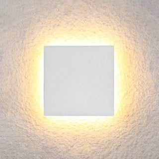 Ray Außenwandleuchte Garten Modern LED Weiß/Schwarz Metall-Purlicht