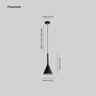 Valentina Modern LED Pendelleuchte Schwarz/Blau/Grün/Rosa/Rot/Weiß/Gelb/Grau Esszimmer/Restaurant Metall-Purlicht