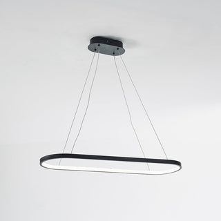 Arisha Modern Pendelleuchte Linear Schwarz/Weiß/Gold Esszimmer Metall-Purlicht