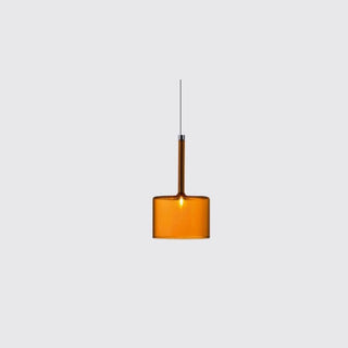 Aria Modern Zylinder LED Pendelleuchte Klar/Rot/Orange/Grau Esstisch Glas-Purlicht