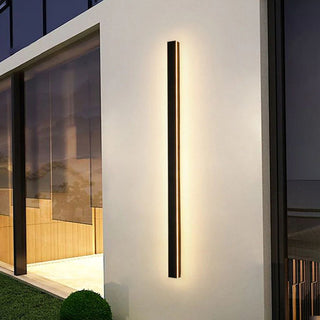 Arisha Minimalistische Wasserdichte LED Außenwandleuchte Schwarz Garten Korridor-Purlicht