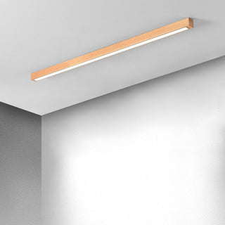 Arisha Modern Linear LED Deckenleuchte Holz Schlaf/Wohnzimmer-Purlicht