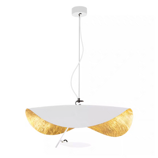 Arisha Design LED Pendelleuchte/Denkenleuchte Gold/Schwarz Wohnzimmer-Purlicht