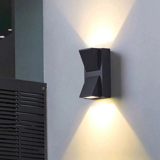Ray Moderne LED-Außenwandleuchte aus Metall-Purlicht