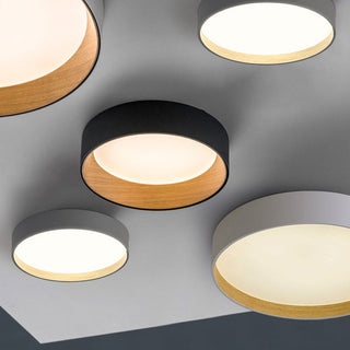 Arisha Modern LED Deckenleuchte Schwarz Metall Ess/Wohnzimmer-Purlicht