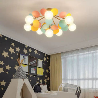 Arisha Modern Mehrfarbig LED Deckenleuchte Metall Kinderzimmer-Purlicht